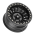 Fittipaldi Off Road FB152B Wheel - Satin Black with Gloss Black Forged Ring