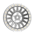 Fittipaldi Off Road FB152M Wheel - Gloss Silver Machined with Machined Ring