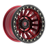 Fittipaldi Off Road FB152R Wheel - Gloss Red Machined with Red Tint and Gloss Black Ring