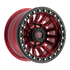 Fittipaldi Off Road FB152R Wheel - Gloss Red Machined with Red Tint and Gloss Black Ring