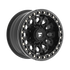 Fittipaldi Off Road FB153B Wheel - Satin Black with Gloss Black Forged Ring