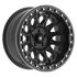 Fittipaldi Off Road FB153B Wheel - Satin Black with Gloss Black Forged Ring