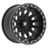 Fittipaldi Off Road FB153B Wheel - Satin Black with Gloss Black Forged Ring