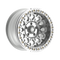 Fittipaldi Off Road FB153M Wheel - Gloss Silver Machined with Machined Ring