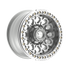 Fittipaldi Off Road FB153M Wheel - Gloss Silver Machined with Machined Ring