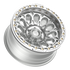 Fittipaldi Off Road FB153M Wheel - Gloss Silver Machined with Machined Ring