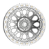 Fittipaldi Off Road FB153M Wheel - Gloss Silver Machined with Machined Ring