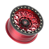 Fittipaldi Off Road FB153R Wheel - Gloss Red Machined with Red Tint and Gloss Black Ring