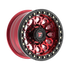 Fittipaldi Off Road FB153R Wheel - Gloss Red Machined with Red Tint and Gloss Black Ring