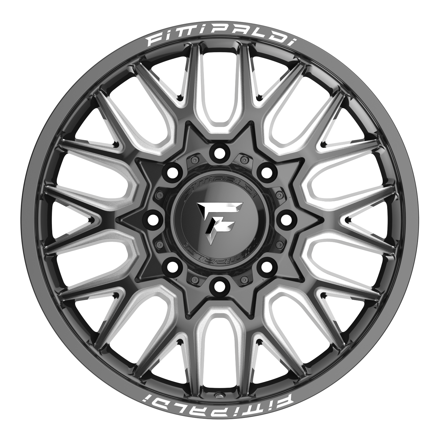 Fittipaldi Off Road FD650BM Wheel - Gloss Black Milled