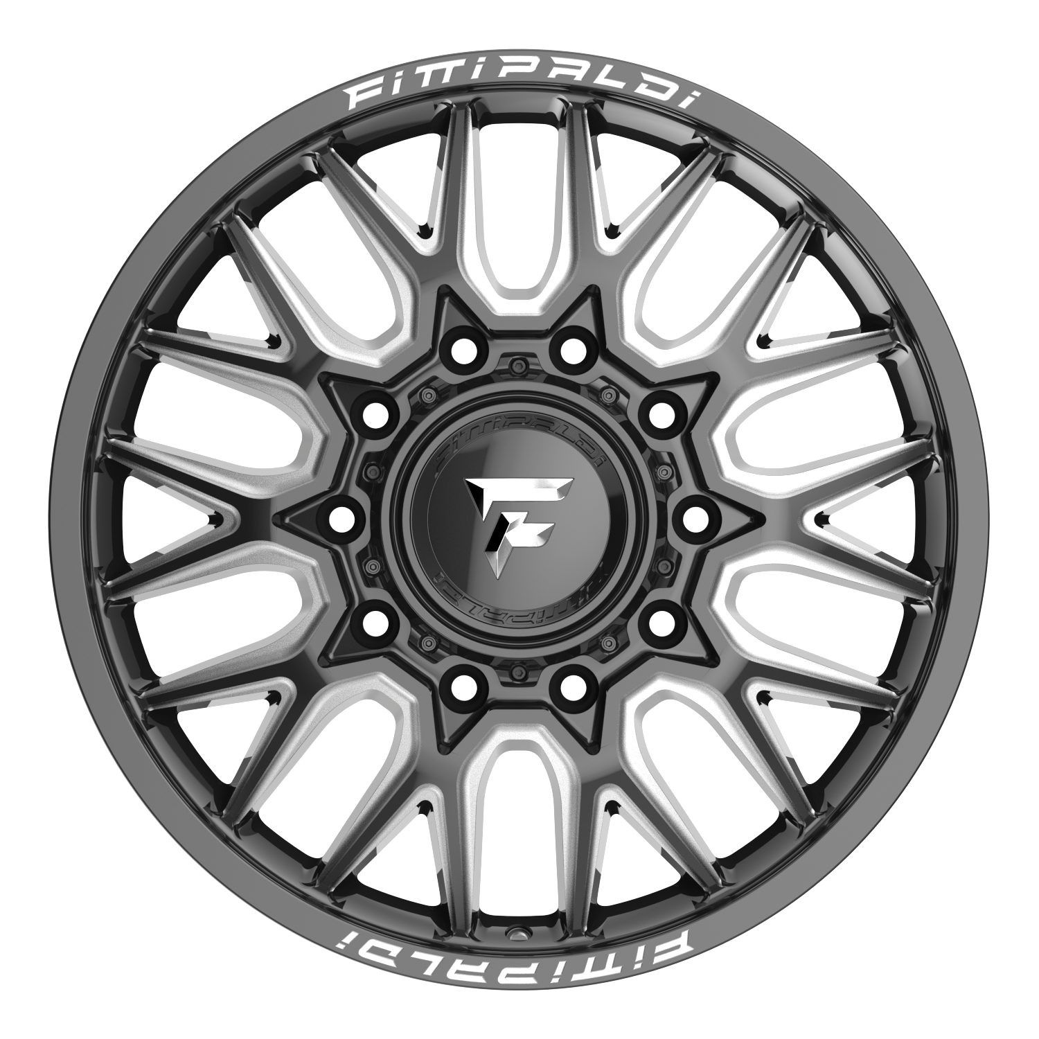 Fittipaldi Off Road FD650BM Wheel - Gloss Black Milled