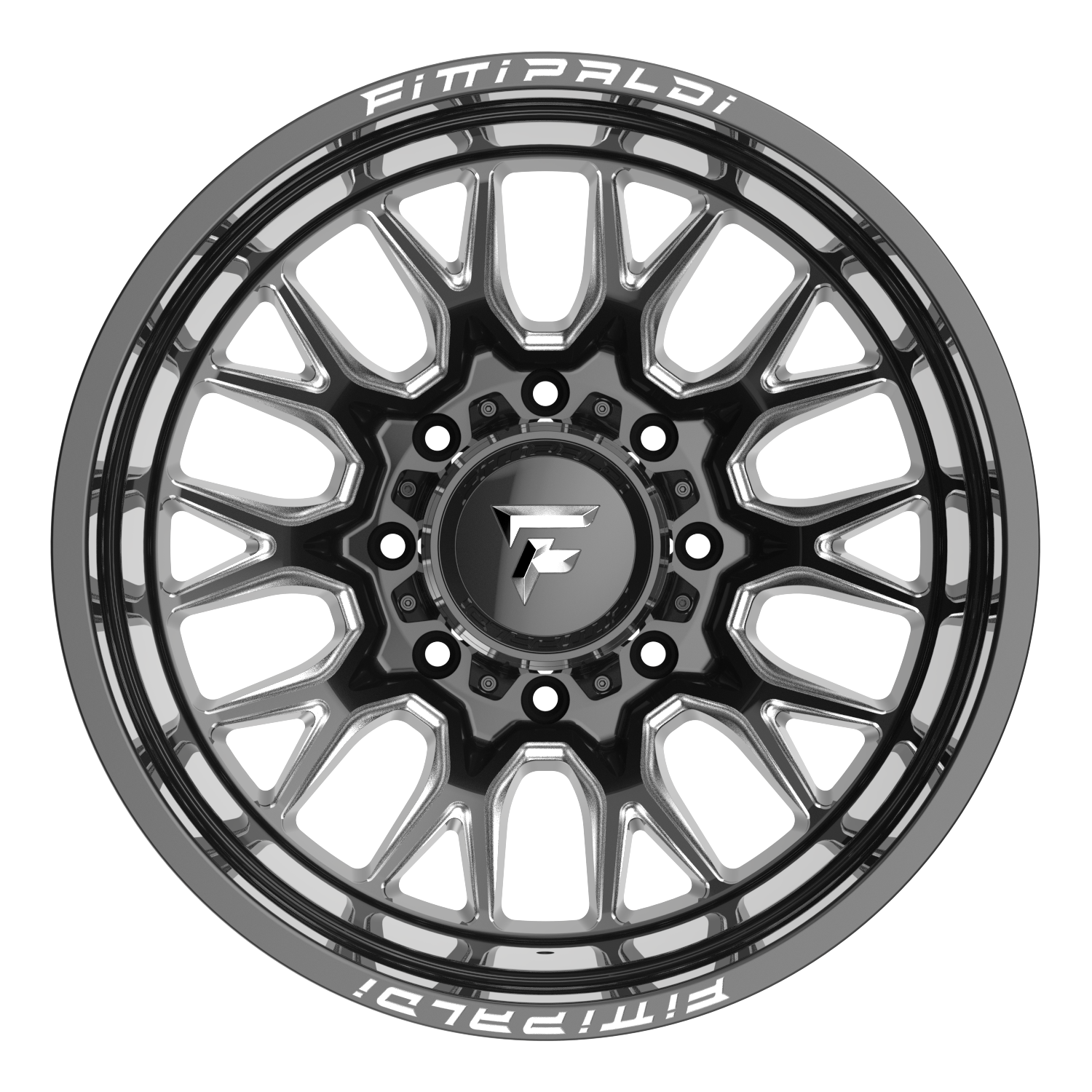 Fittipaldi Off Road FD650BM Wheel - Gloss Black Milled