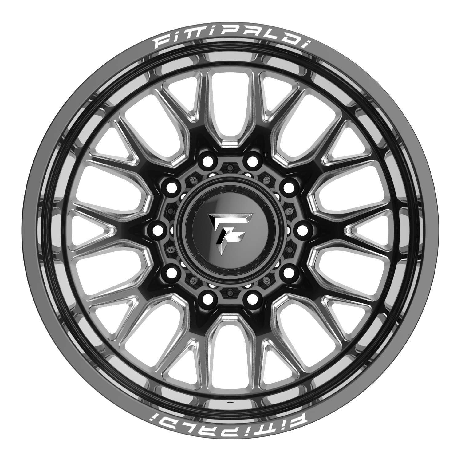 Fittipaldi Off Road FD650BM Wheel - Gloss Black Milled