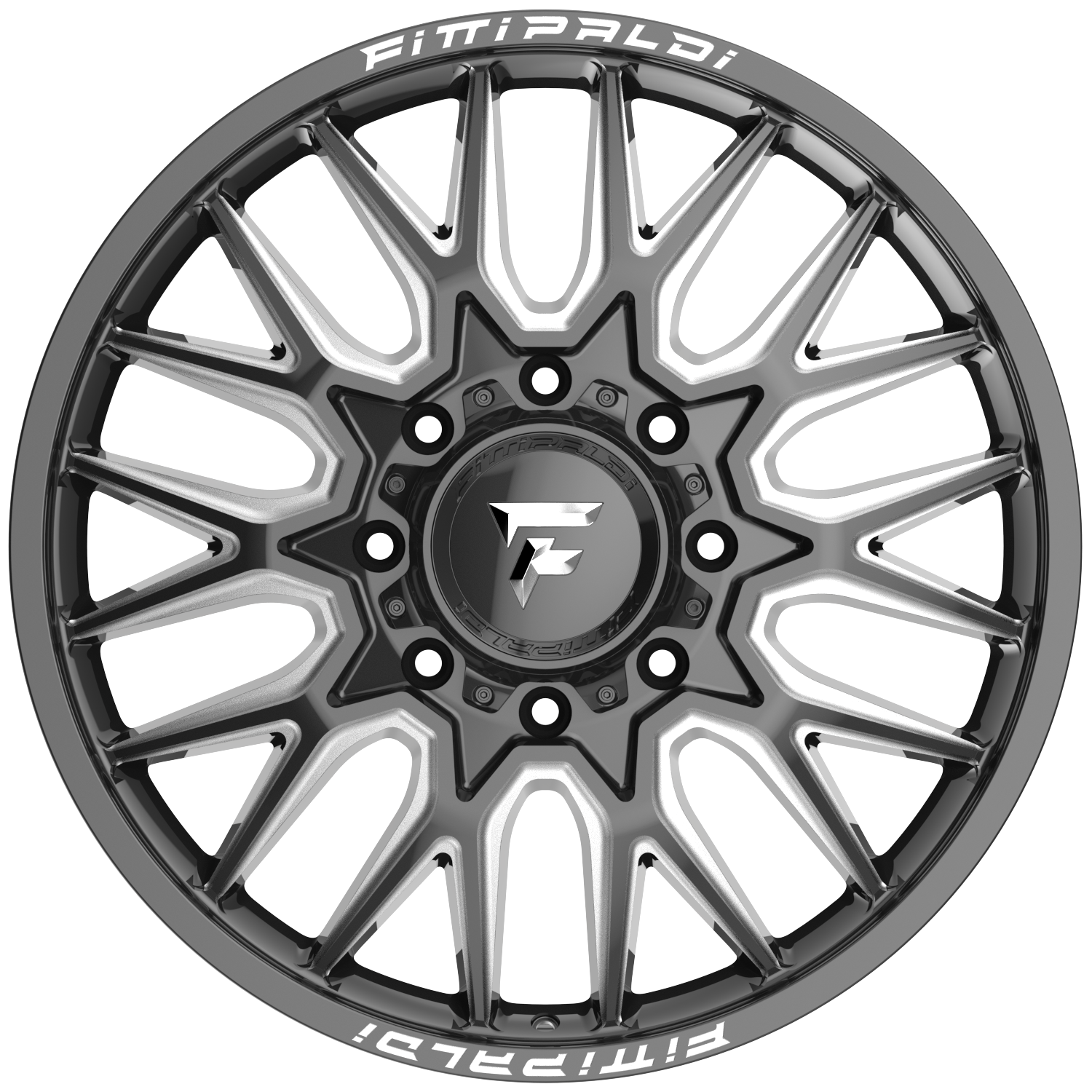 Fittipaldi Off Road FD650BM Wheel - Gloss Black Milled