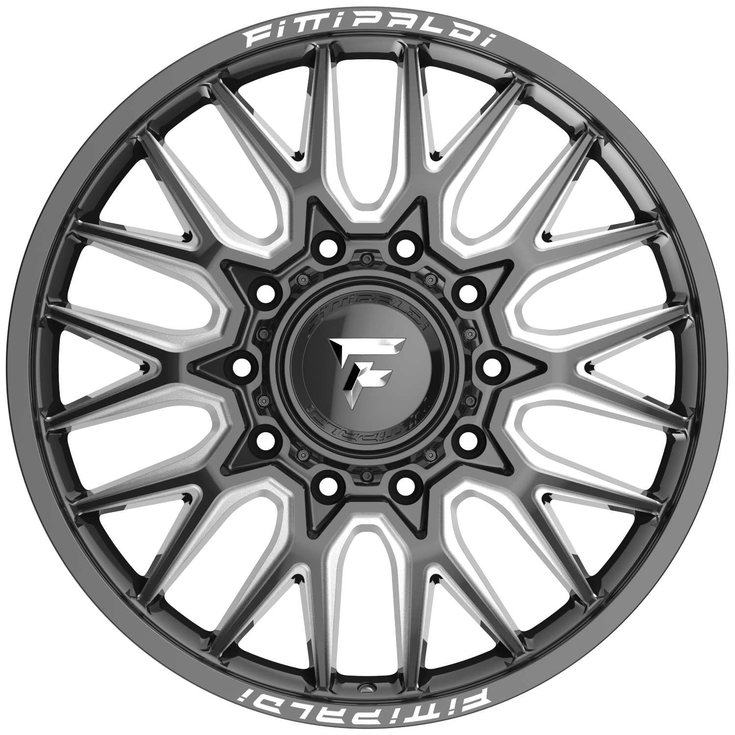 Fittipaldi Off Road FD650BM Wheel - Gloss Black Milled