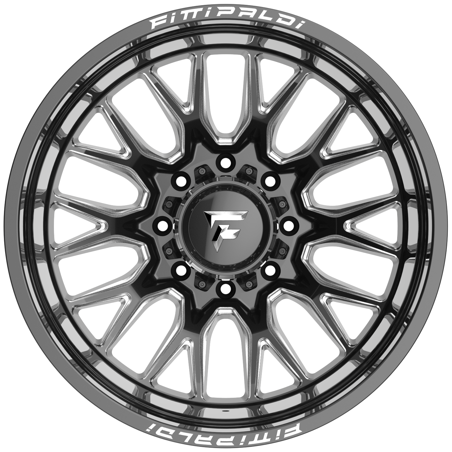 Fittipaldi Off Road FD650BM Wheel - Gloss Black Milled