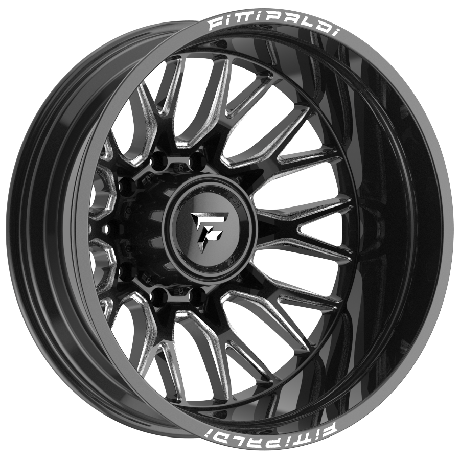 Fittipaldi Off Road FD650BM Wheel - Gloss Black Milled