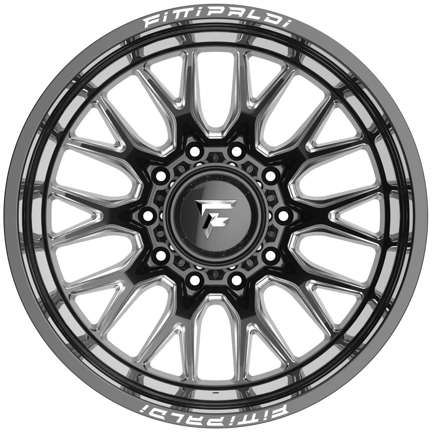 Fittipaldi Off Road FD650BM Wheel - Gloss Black Milled