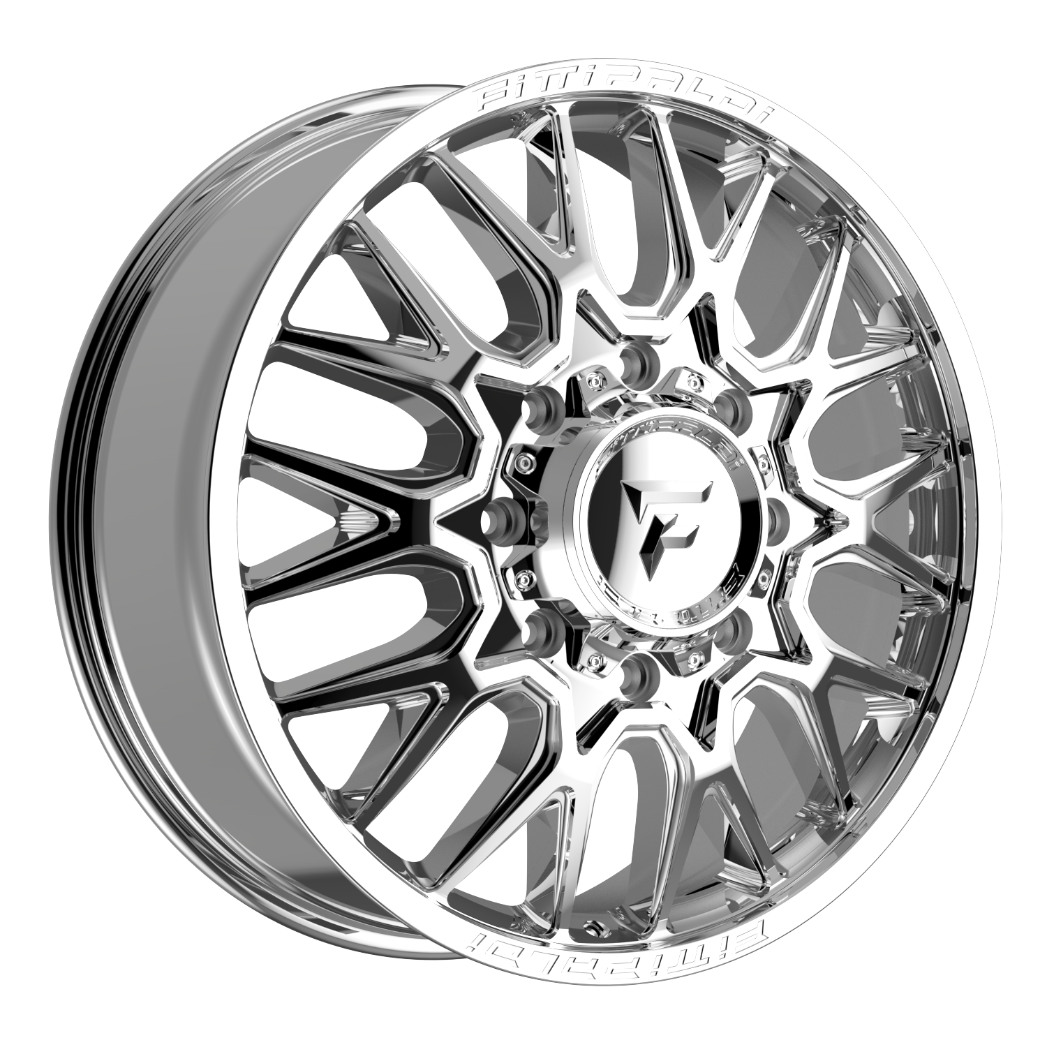 Fittipaldi Off Road FD650C Wheel - Chrome