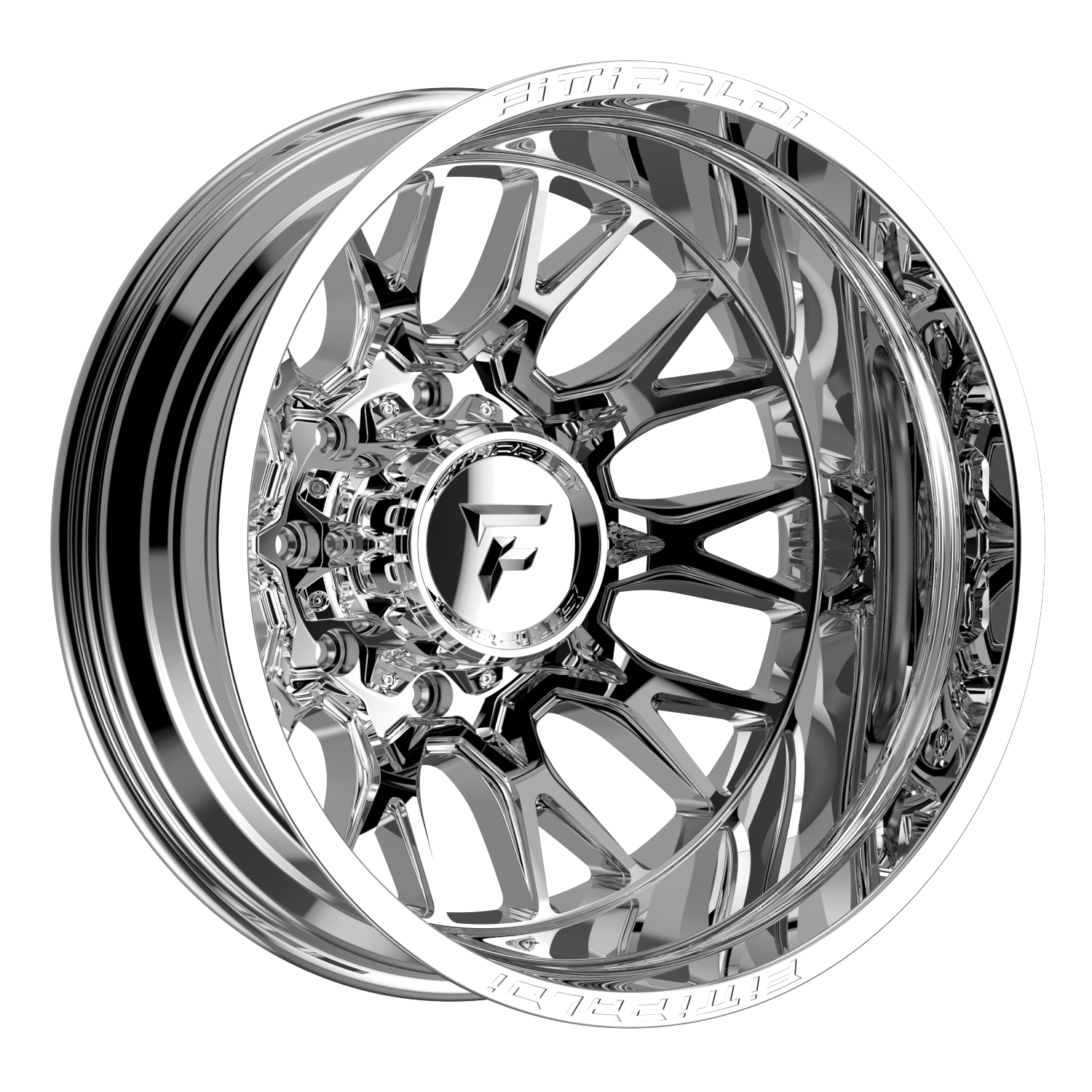 Fittipaldi Off Road FD650C Wheel - Chrome