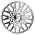 Fittipaldi Off Road FD650C Wheel - Chrome