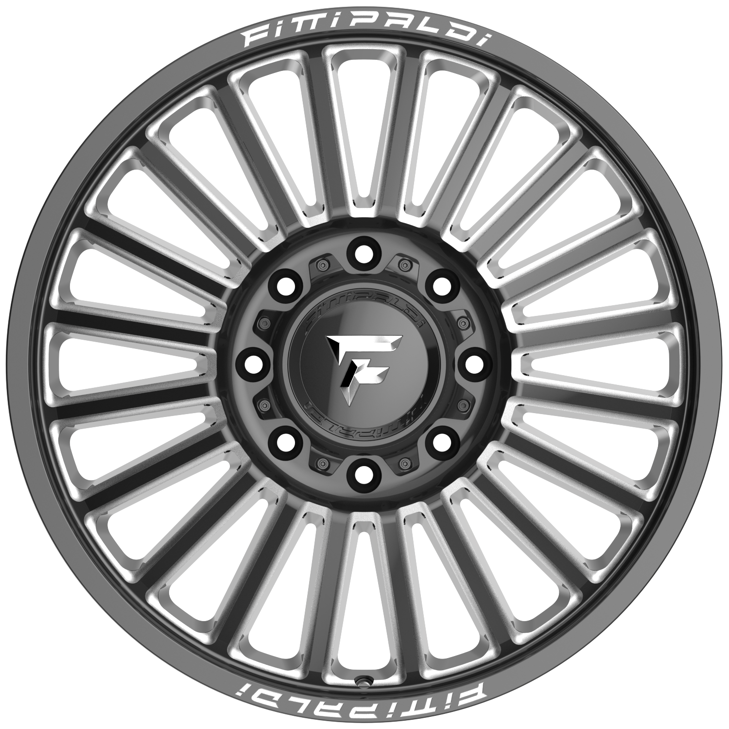 Fittipaldi Off Road FD651BM Wheel - Gloss Black Milled