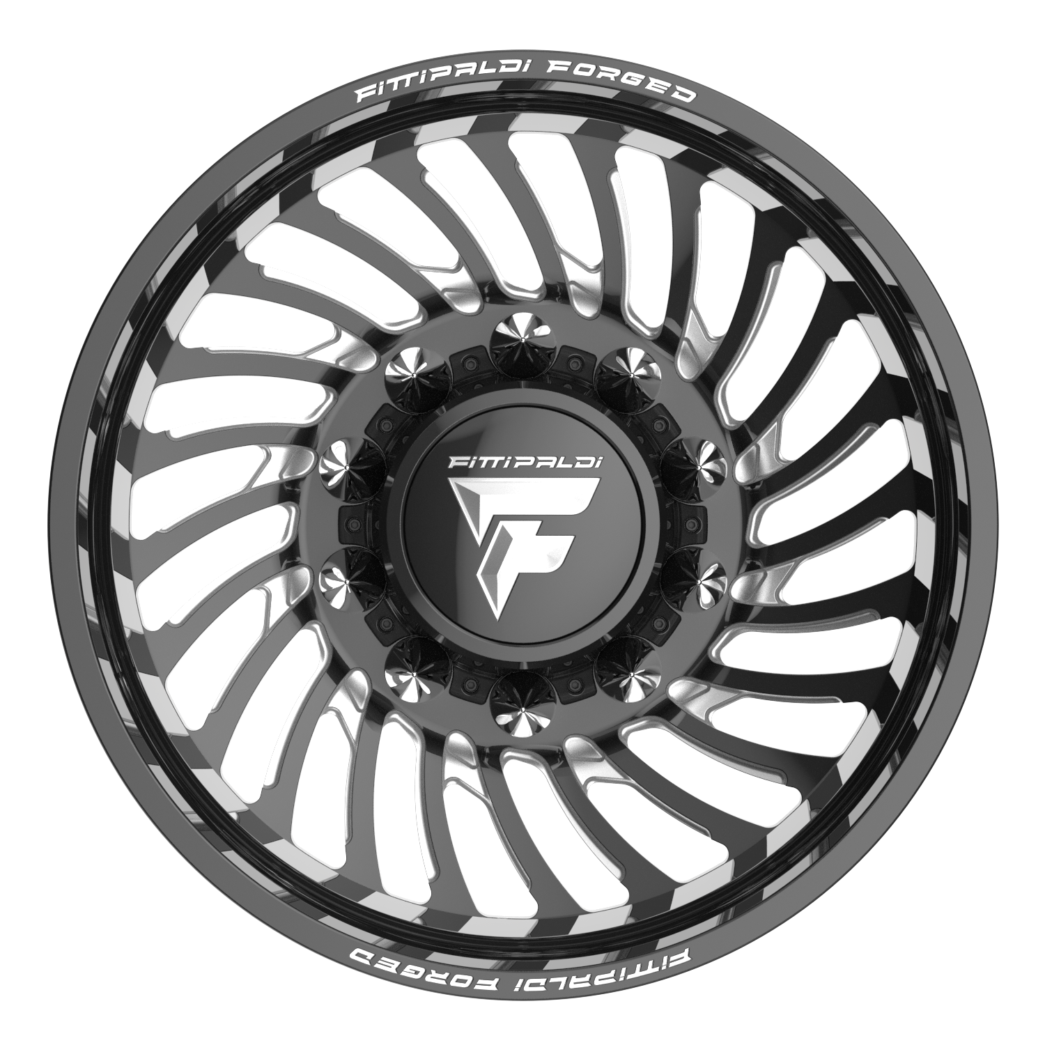 Fittipaldi Off Road FDF600BM Wheel - Gloss Black Milled