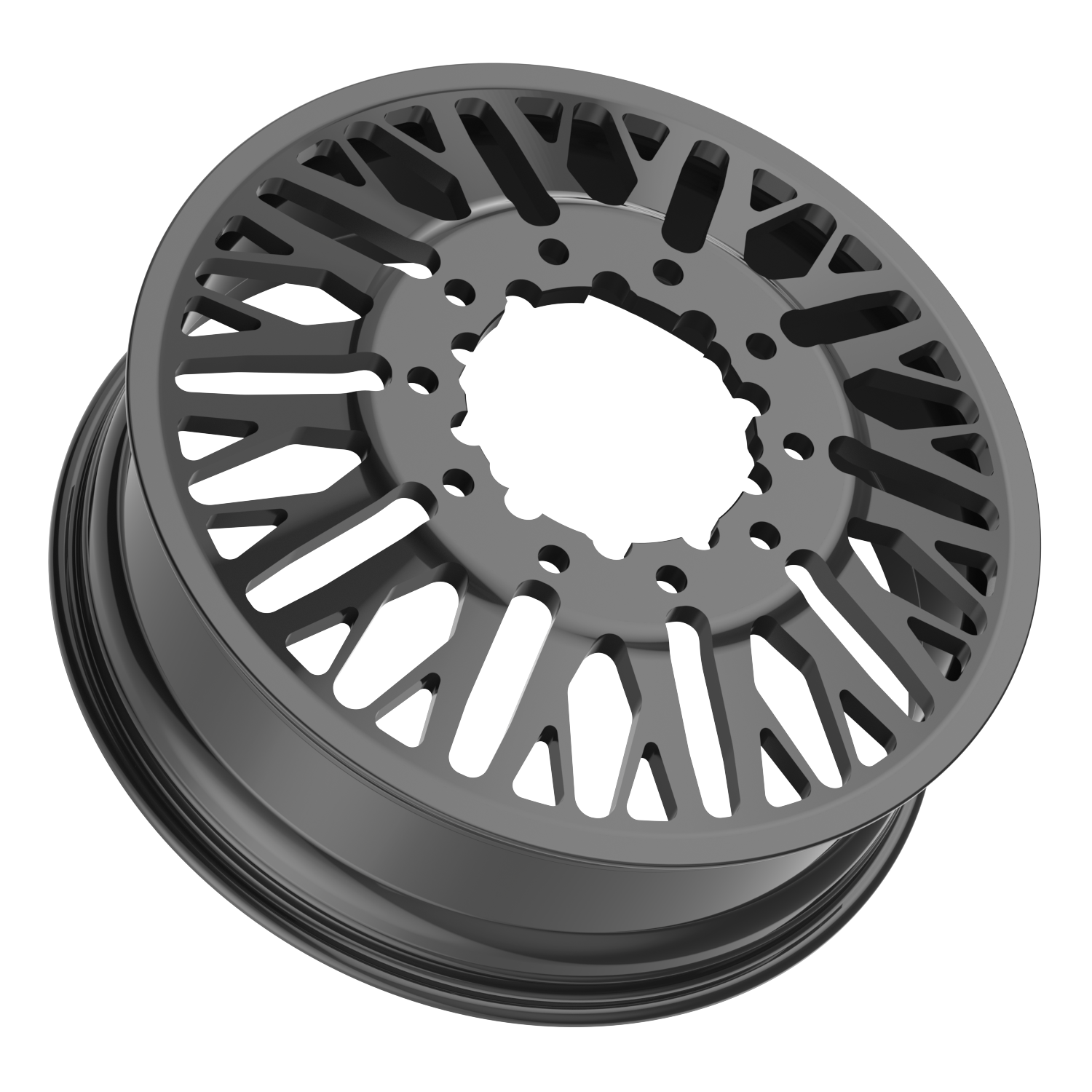 Fittipaldi Off Road FDF601BM Wheel - Gloss Black Milled