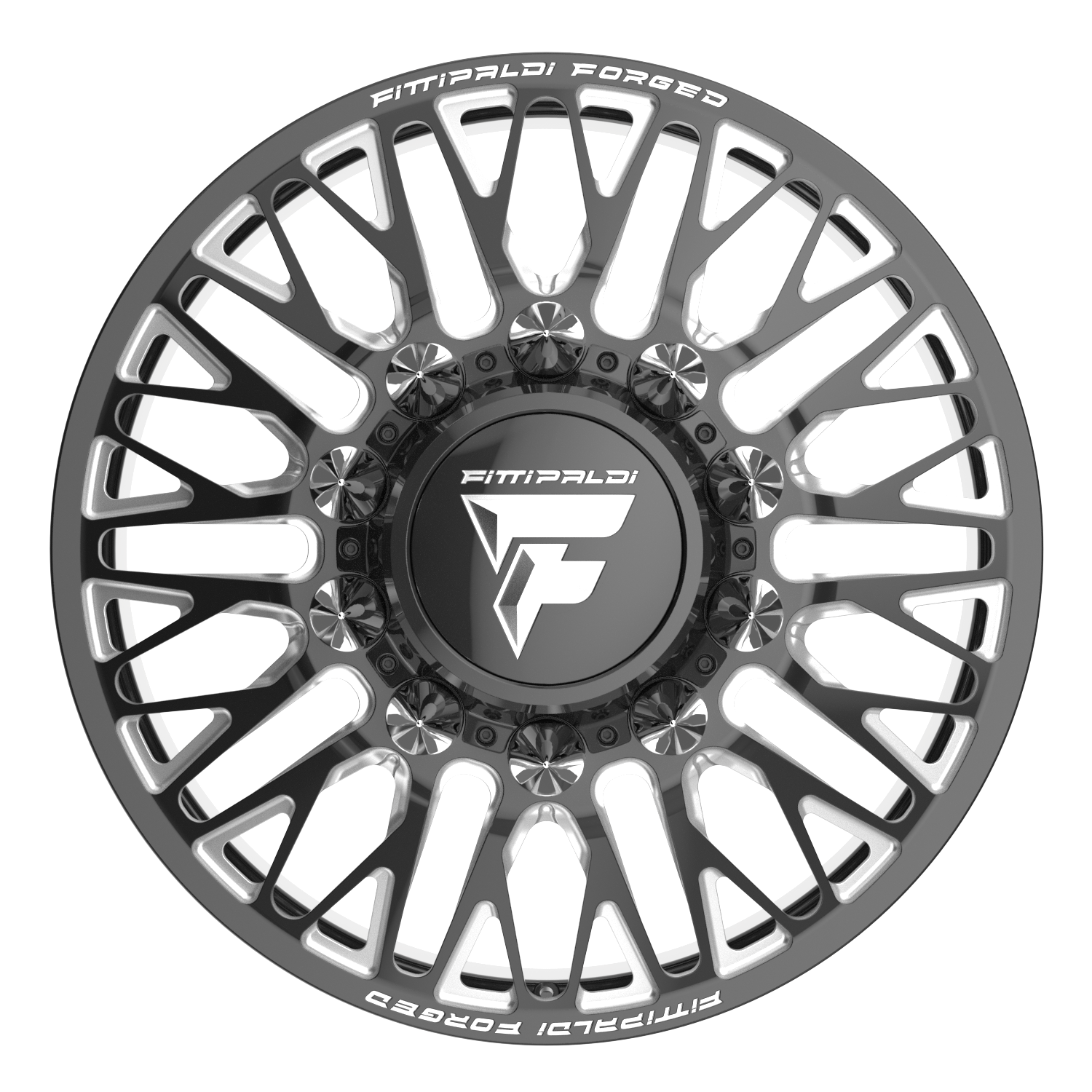 Fittipaldi Off Road FDF601BM Wheel - Gloss Black Milled