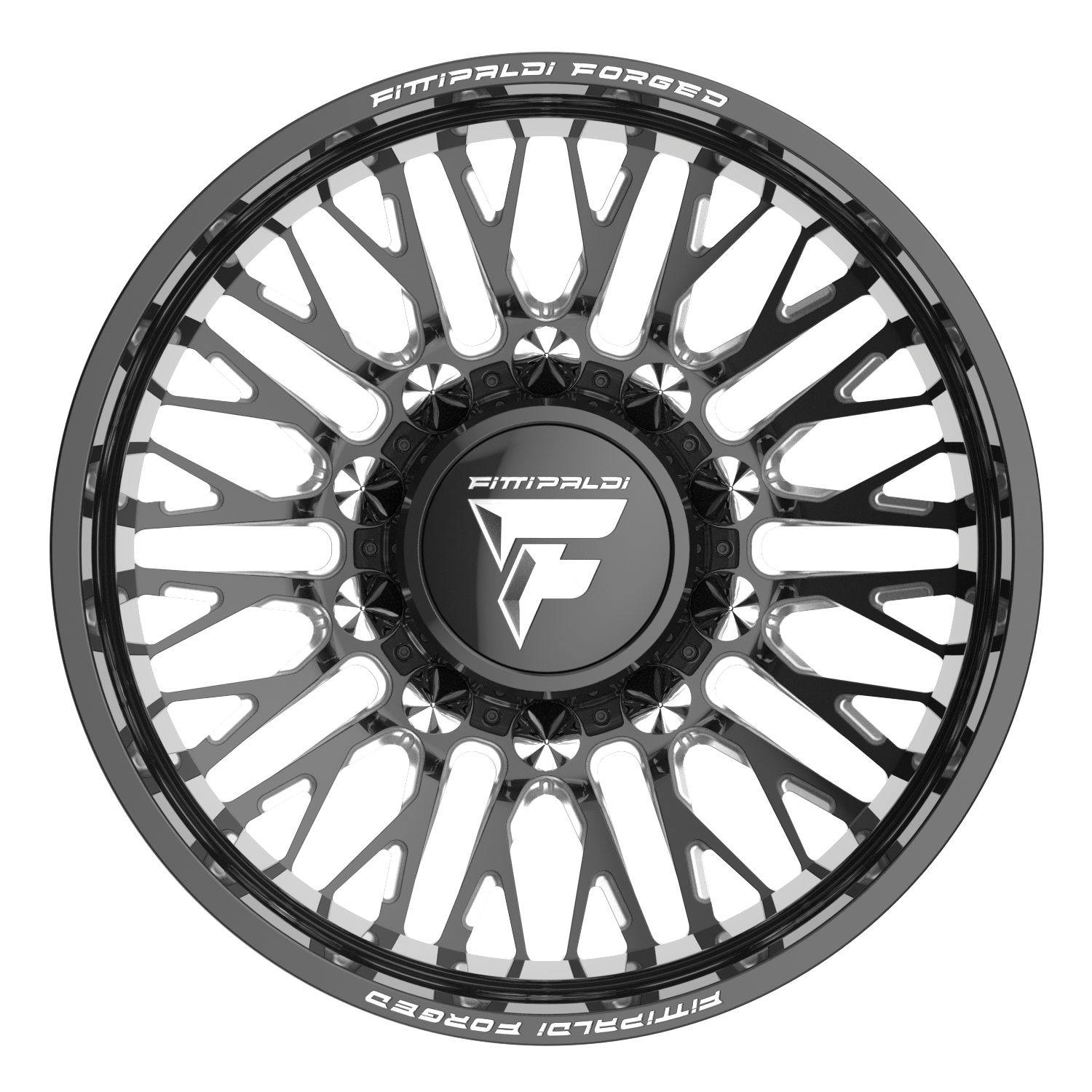 Fittipaldi Off Road FDF601BM Wheel - Gloss Black Milled