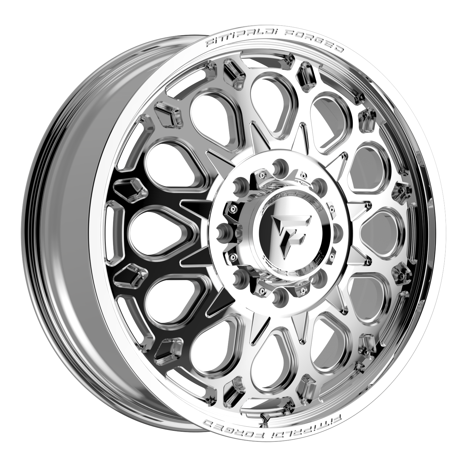 Fittipaldi Off Road FDF602F Wheels – Polished | 22x8.25, 24x8.25