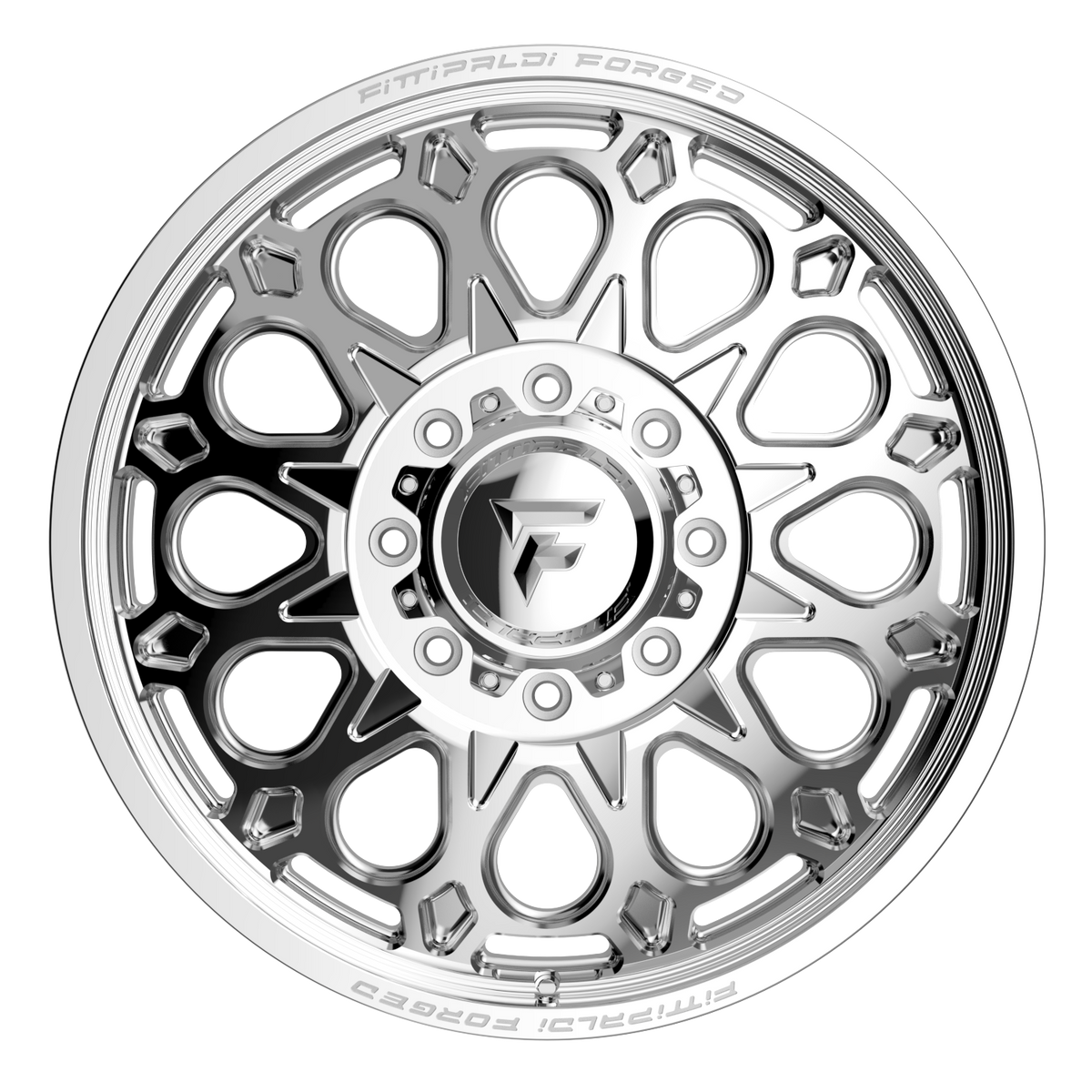 Fittipaldi Off Road FDF602F Wheels – Polished | 22x8.25, 24x8.25