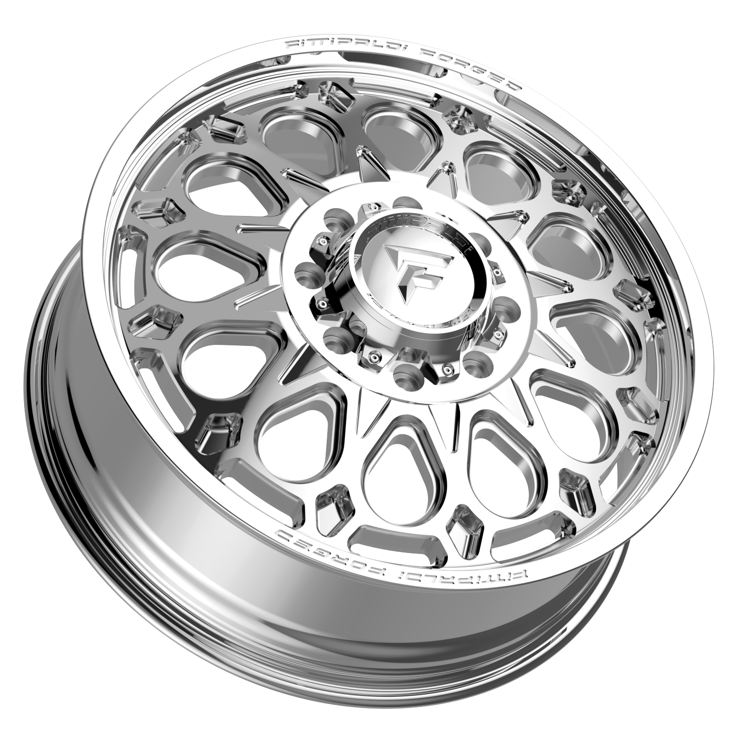 Fittipaldi Off Road FDF602F Wheels – Gloss Black | 22x8.25, 24x8.25