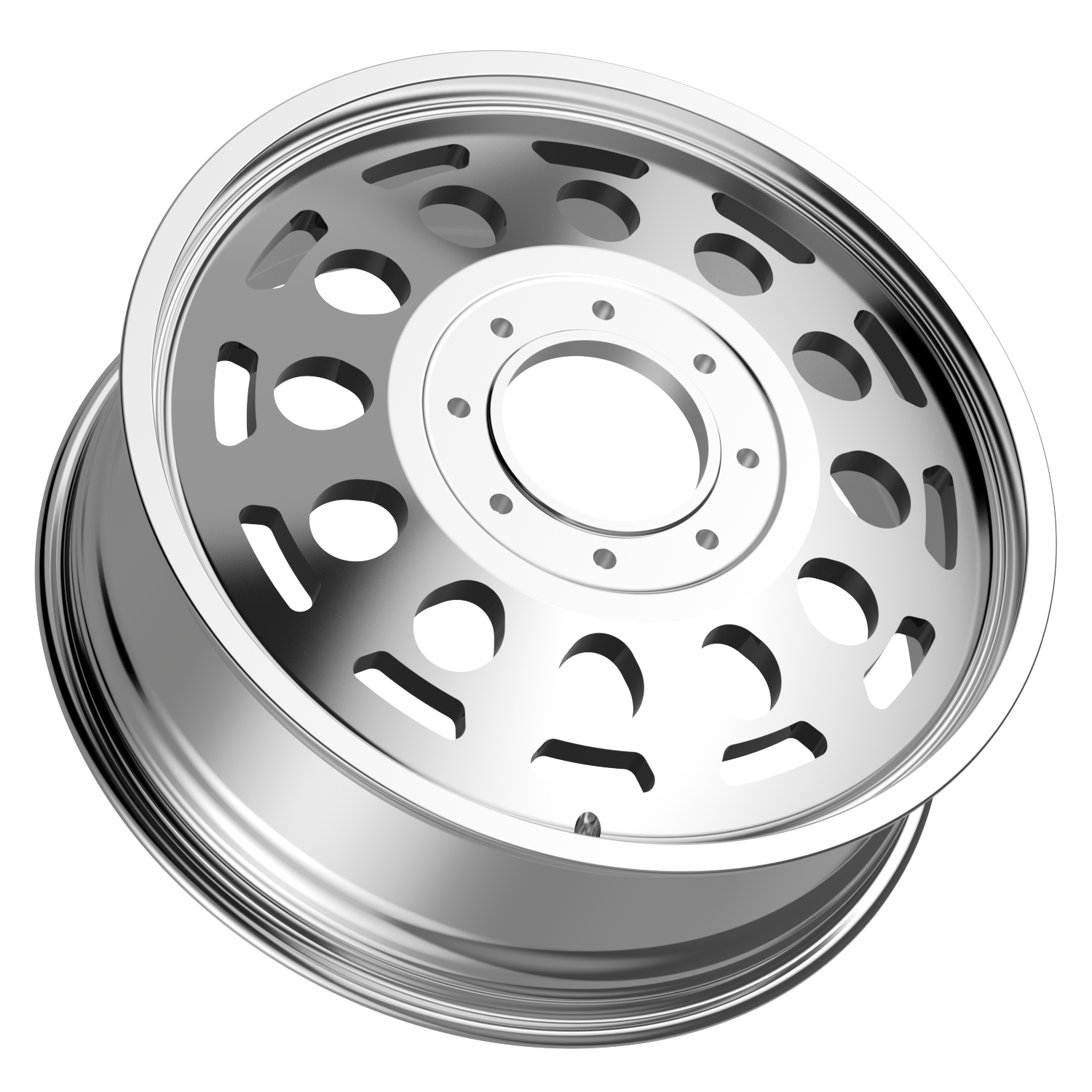 Fittipaldi Off Road FDF602F Wheels – Polished | 22x8.25, 24x8.25
