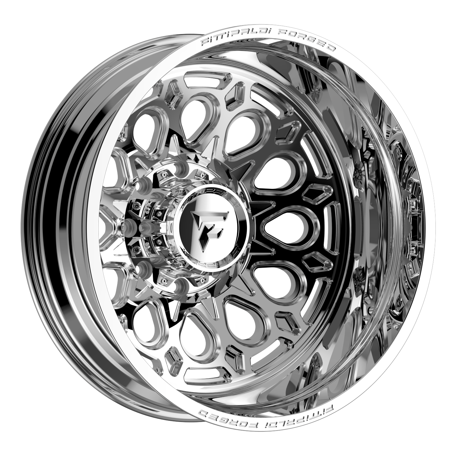 Fittipaldi Off Road FDF602F Wheels – Polished | 22x8.25, 24x8.25