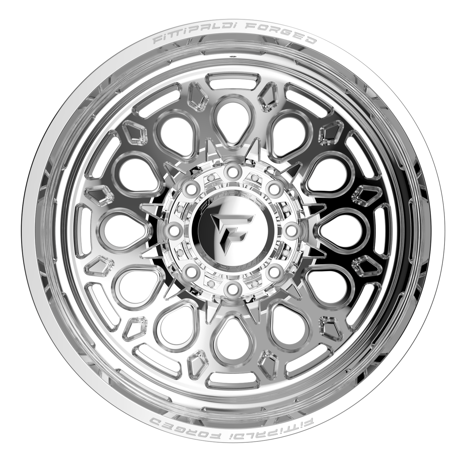 Fittipaldi Off Road FDF602F Wheels – Polished | 22x8.25, 24x8.25