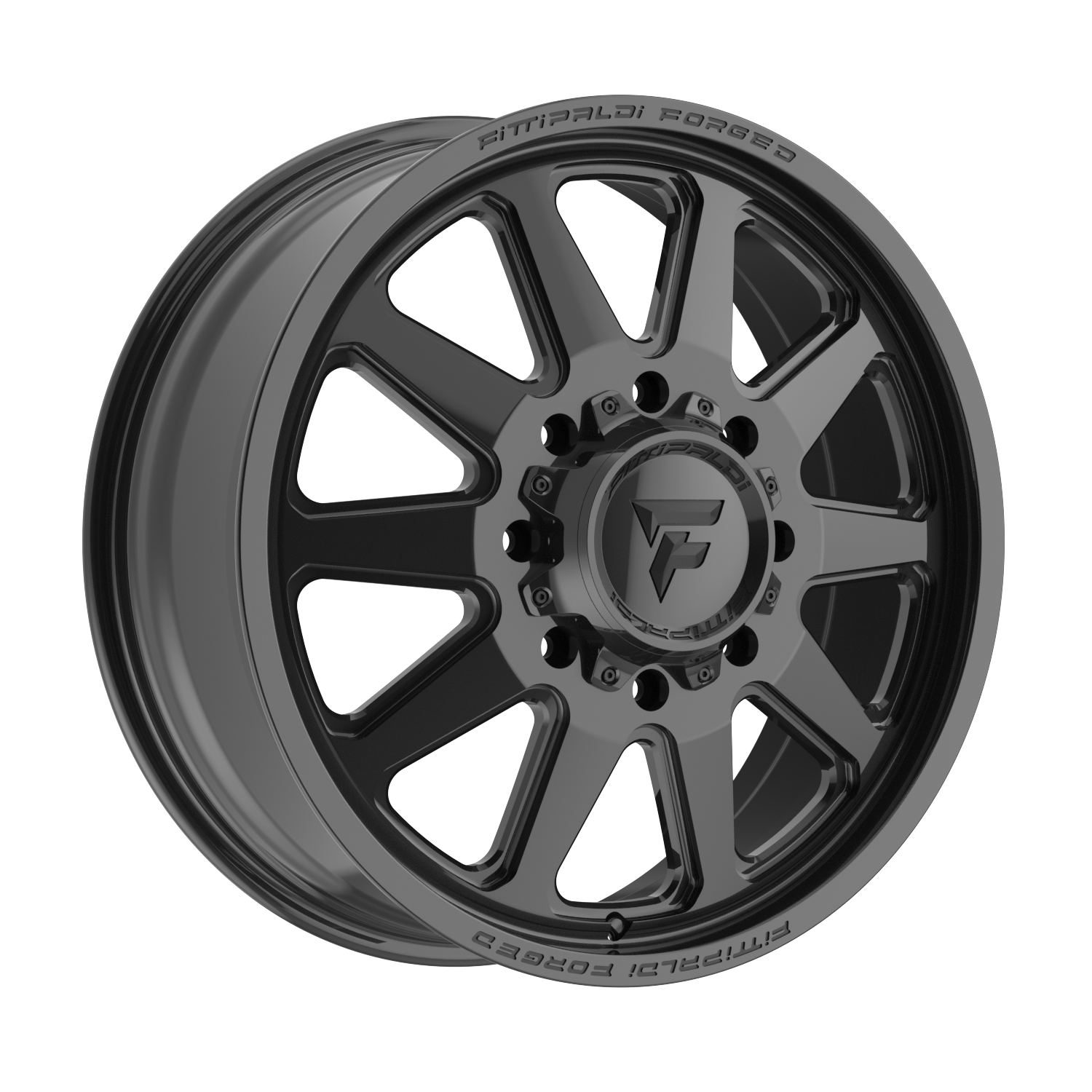 Fittipaldi Off Road FDF603F Wheels – Gloss Black | 22x8.25, 24x8.25