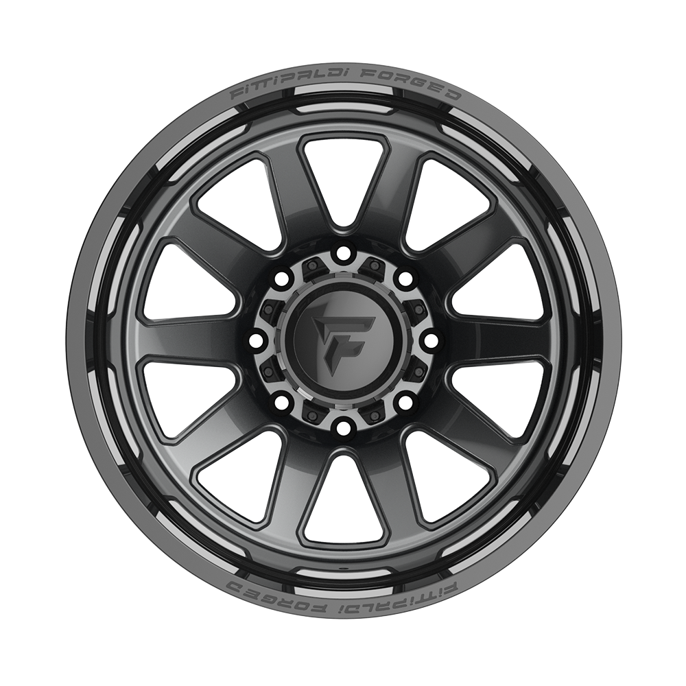 Fittipaldi Off Road FDF603F Wheels – Gloss Black | 22x8.25, 24x8.25