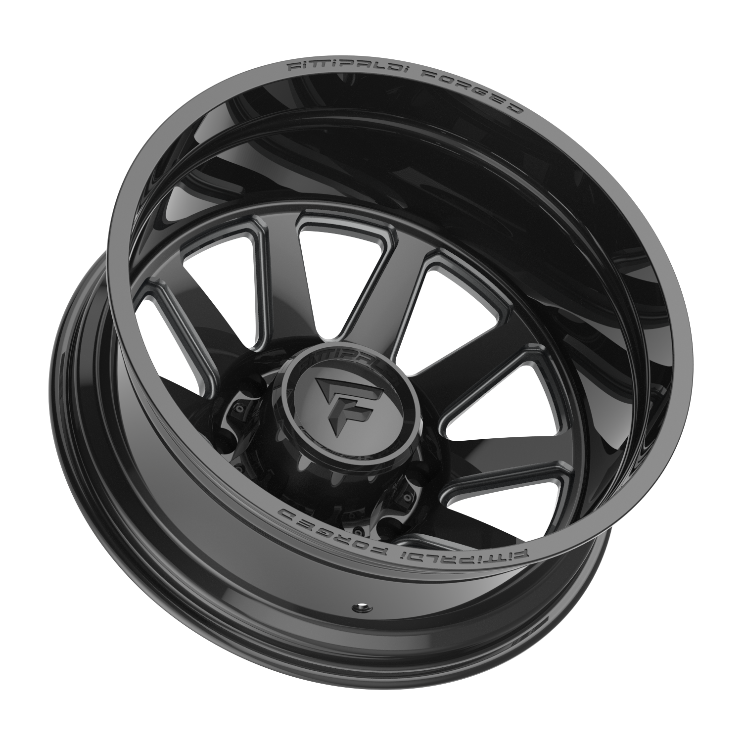 Fittipaldi Off Road FDF603F Wheels – Gloss Black | 22x8.25, 24x8.25