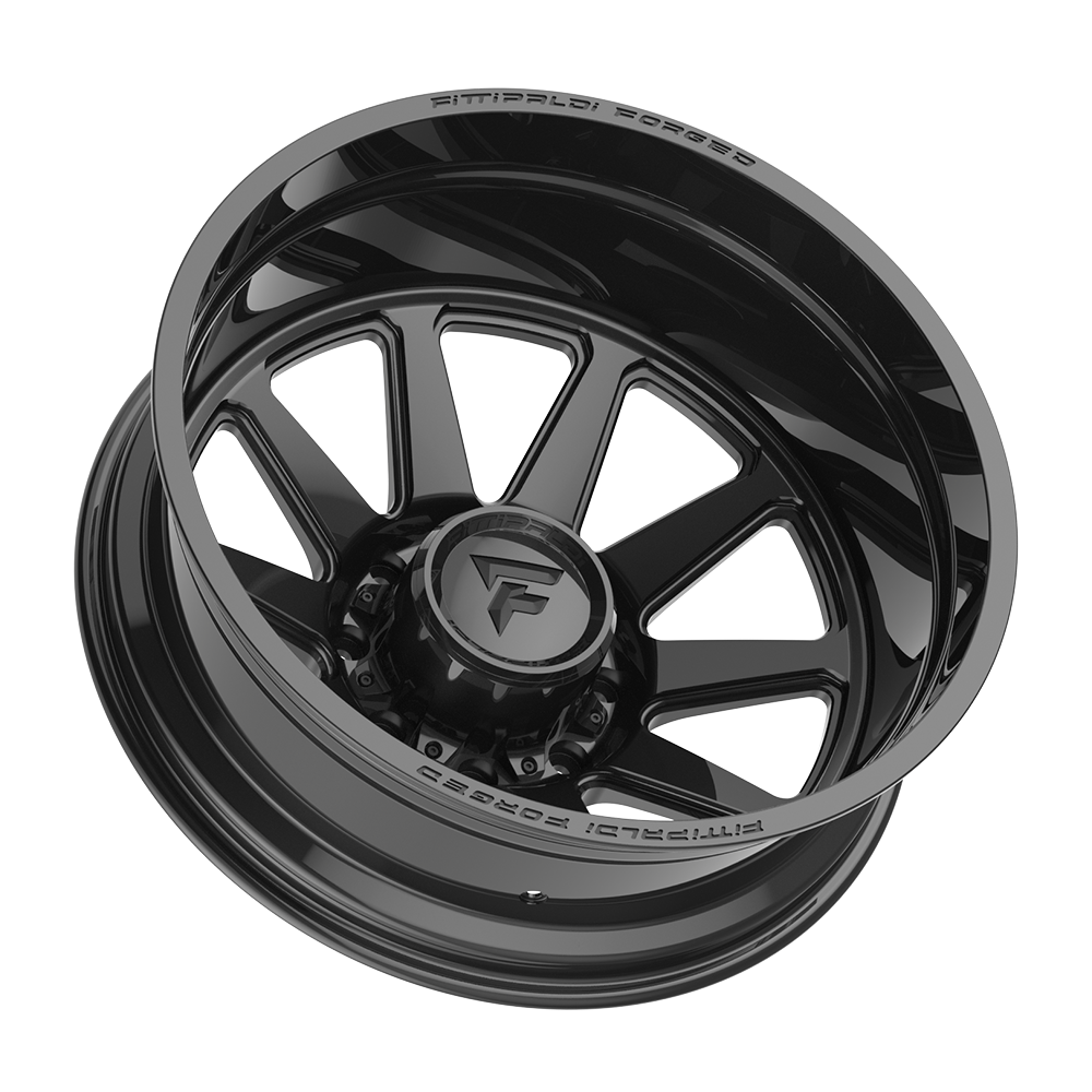 Fittipaldi Off Road FDF603F Wheels – Gloss Black | 22x8.25, 24x8.25