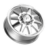 Fittipaldi Off Road FDF603F Wheels – Polished | 22x8.25, 24x8.25