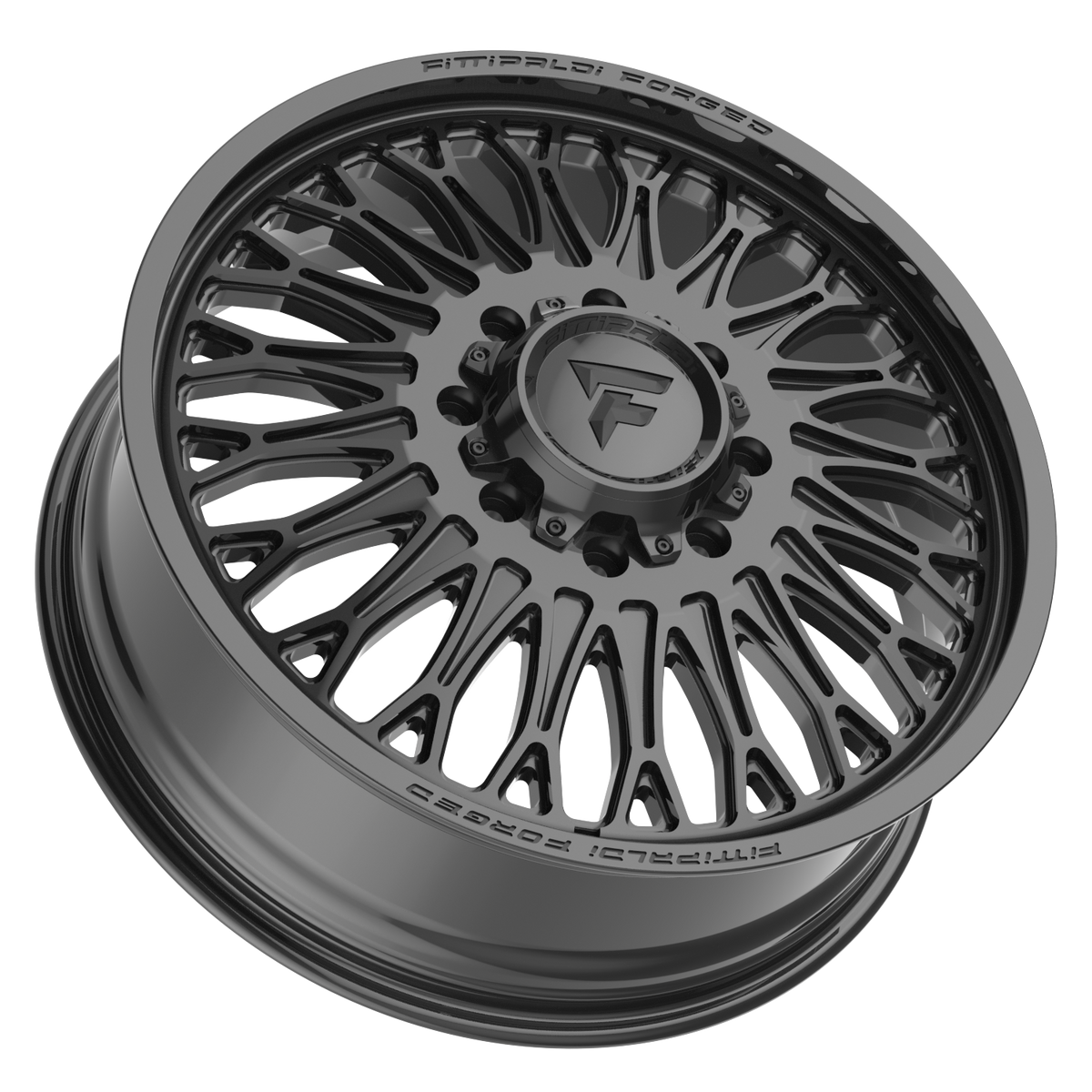 Fittipaldi Off Road FDF604F Wheels – Gloss Black | 22x8.25, 24x8.25