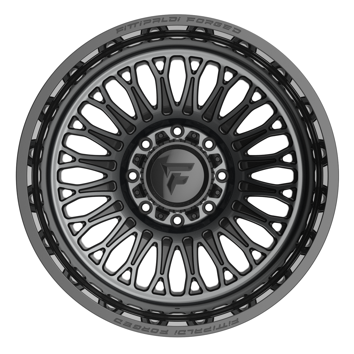 Fittipaldi Off Road FDF604F Wheels – Gloss Black | 22x8.25, 24x8.25