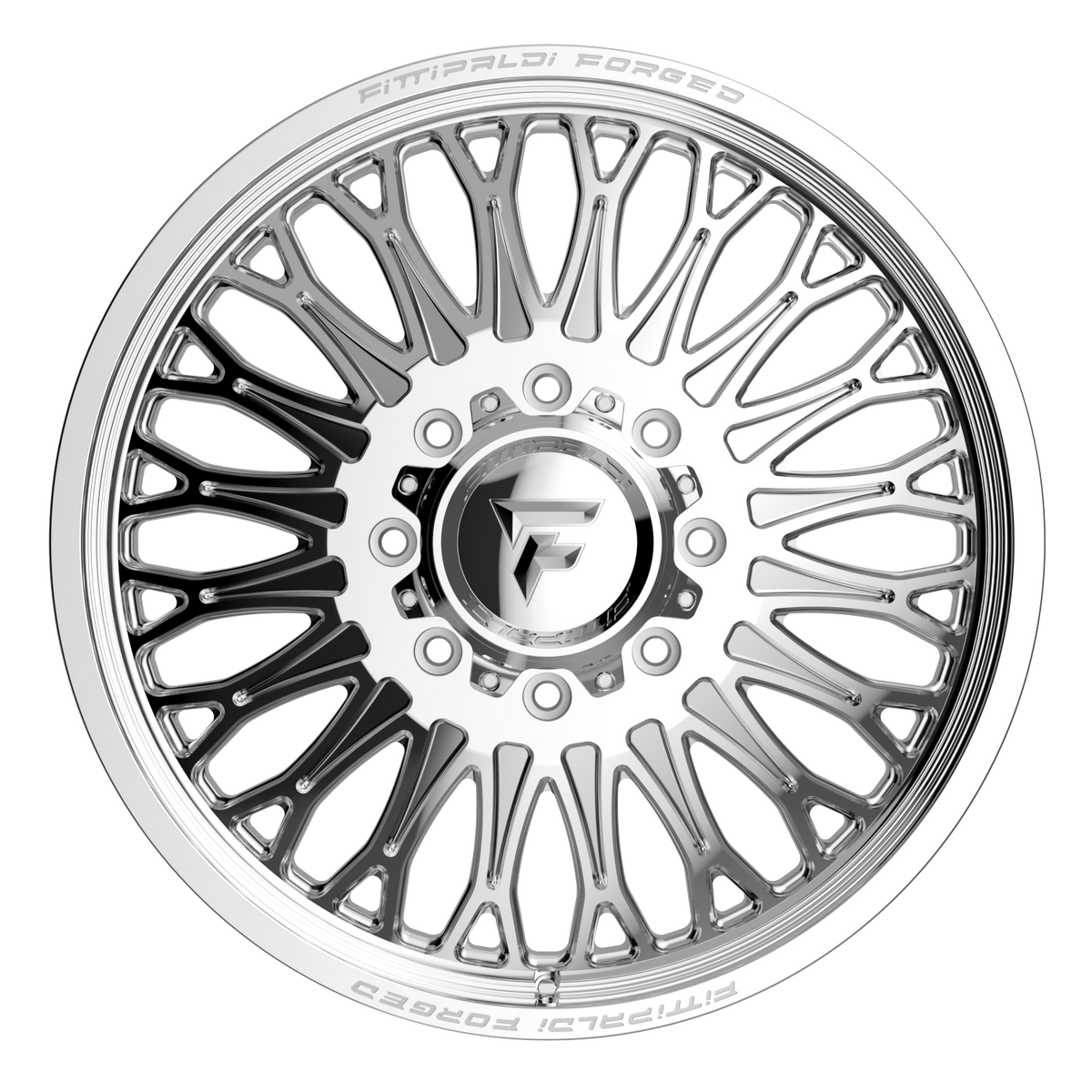 Fittipaldi Off Road FDF604F Wheels – Gloss Black | 22x8.25, 24x8.25