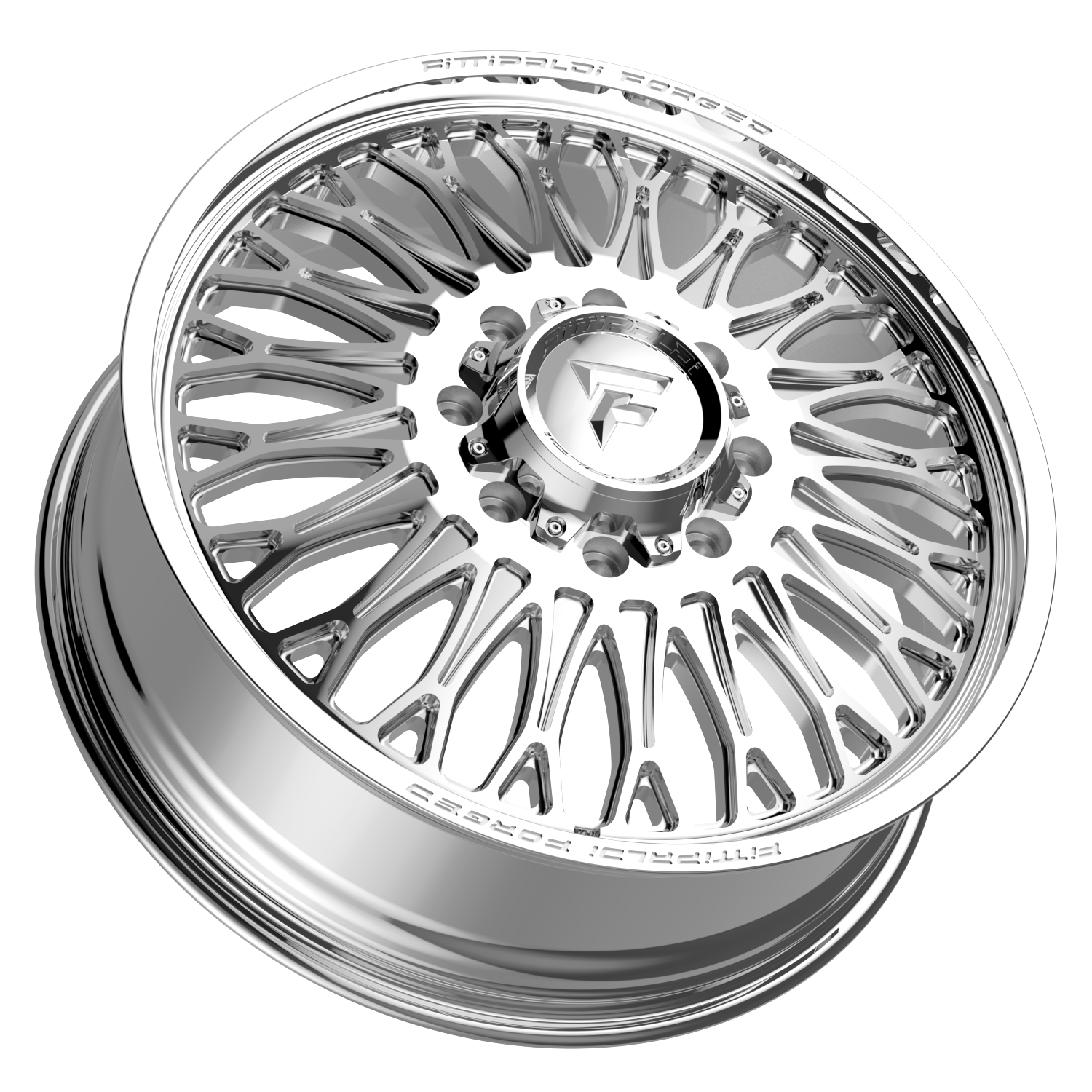 Fittipaldi Off Road FDF604F Wheels – Gloss Black | 22x8.25, 24x8.25