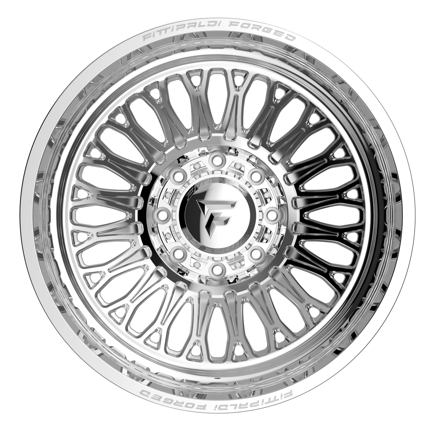 Fittipaldi Off Road FDF604F Wheels – Polished | 22x8.25, 24x8.25