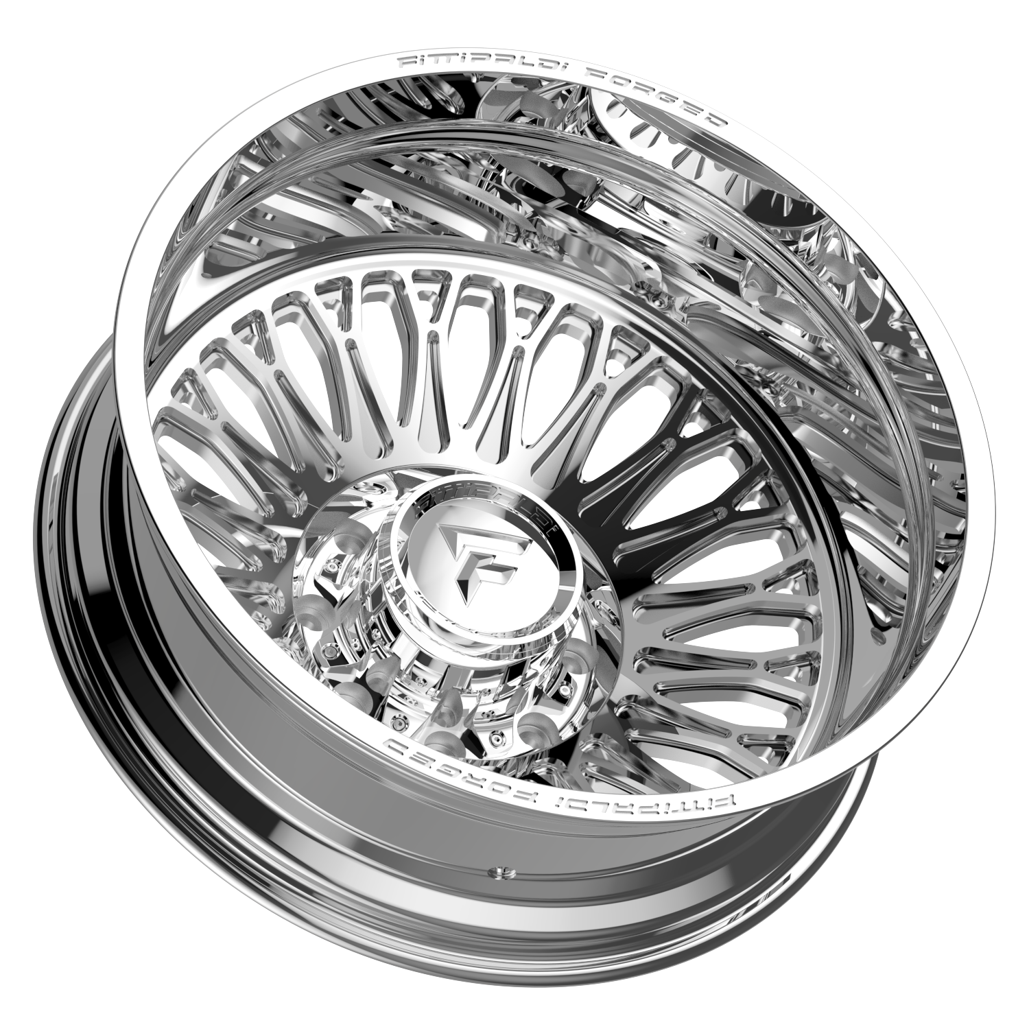 Fittipaldi Off Road FDF604F Wheels – Polished | 22x8.25, 24x8.25