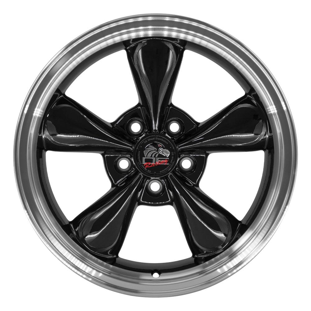 OE FR01 Wheels - Gloss Black Machined Lip