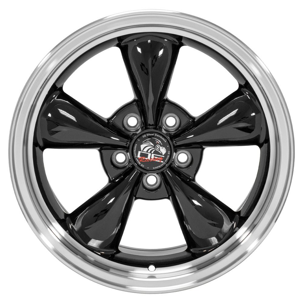 OE FR01 Wheels - Gloss Black Machined Lip
