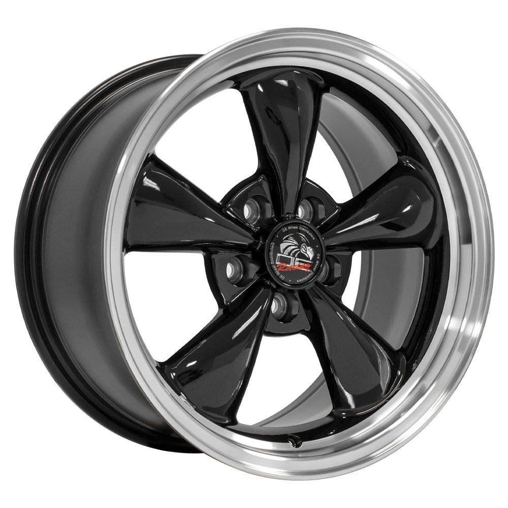 OE FR01 Wheels - Gloss Black Machined Lip